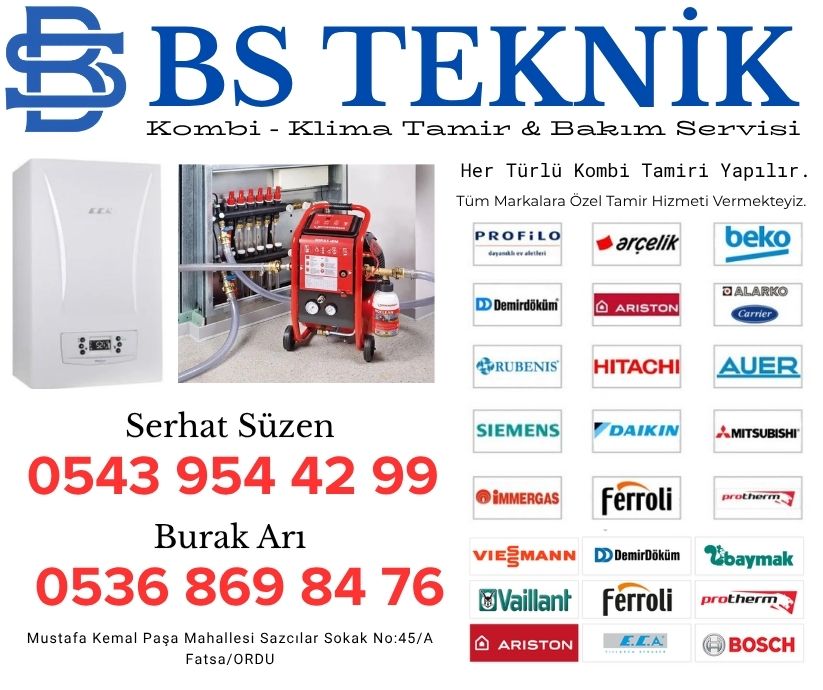 Fatsa Kombi Bakım Ücreti